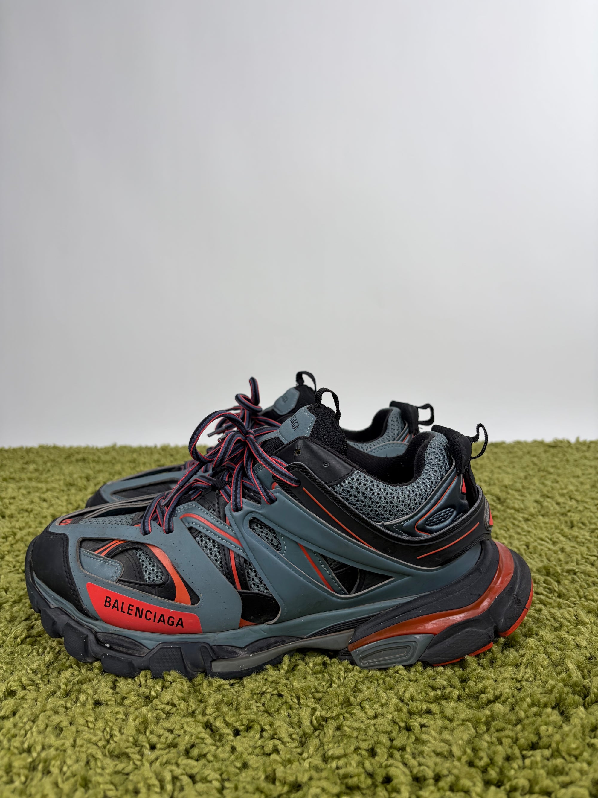 Balenciaga Track Size 42 rosse nere e blu