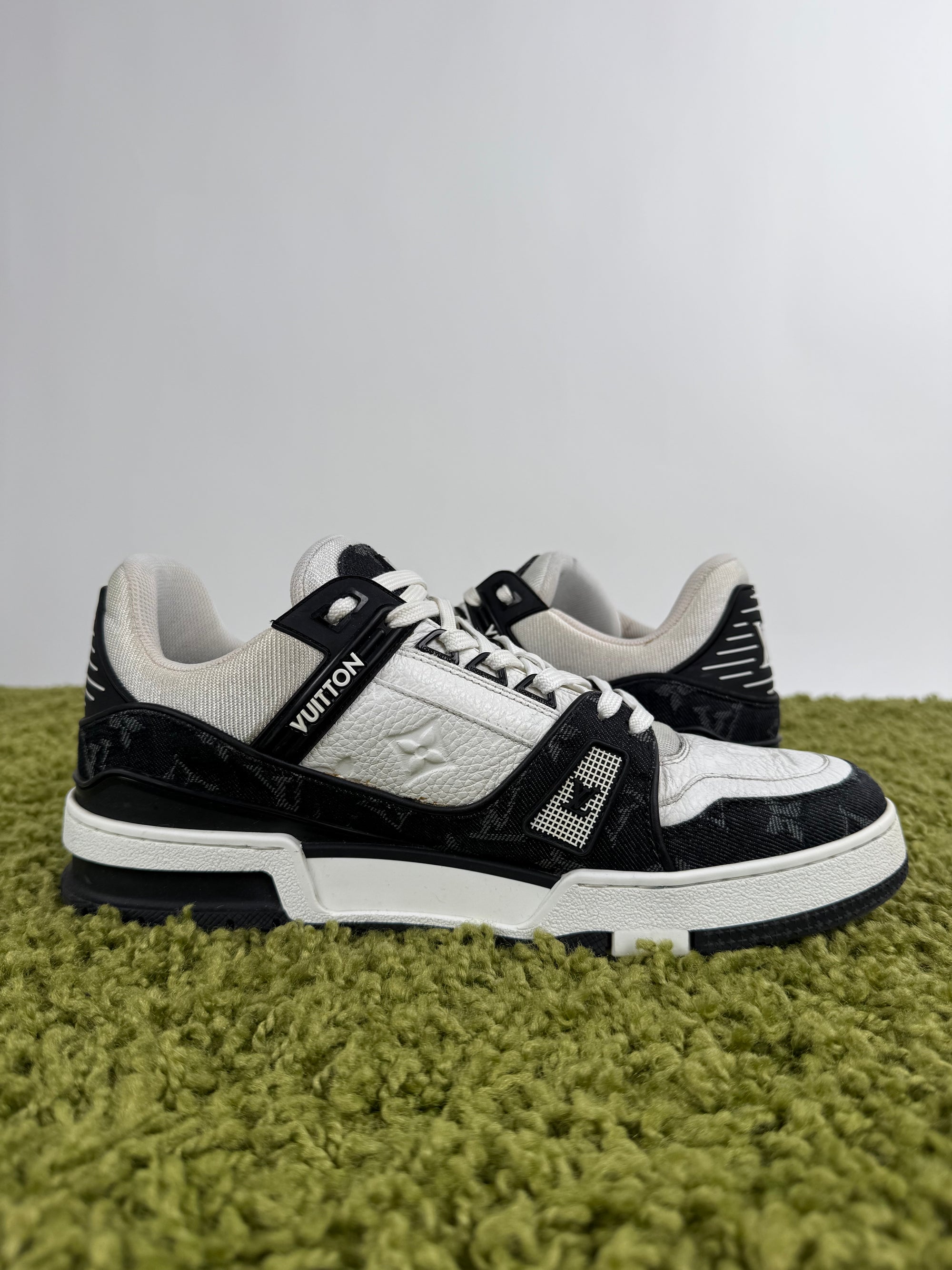 Louis Vuitton Trainer in denim Nera 7