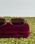 Occhiali Gucci Monogram Rossi