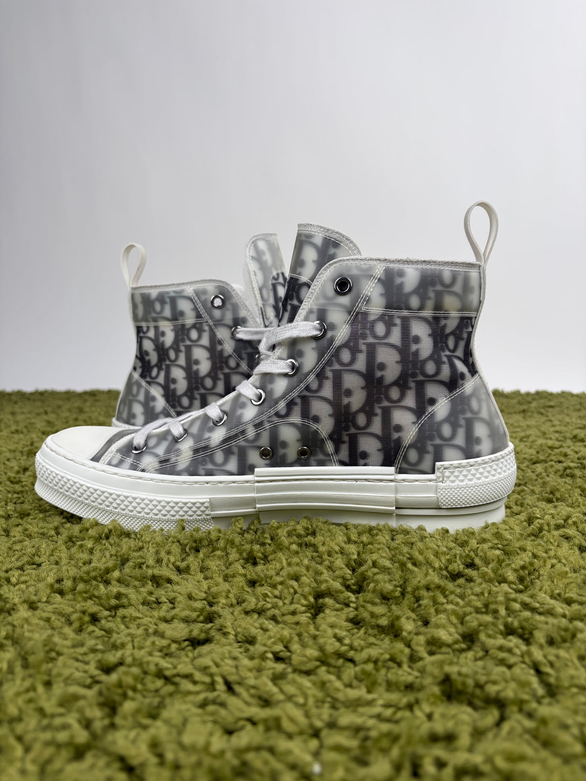 Christian Dior High B23 League Bianco Nero 42