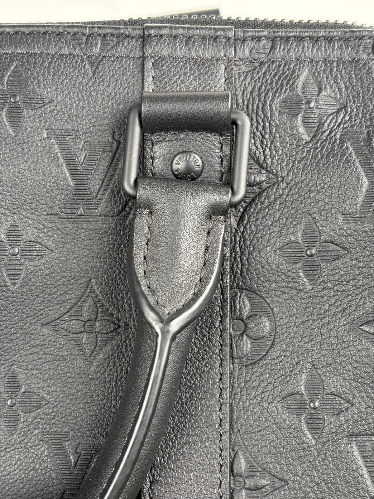 Borsone keepall Louis Vuitton Bandoulière 50 Nera - Second Hand Di Fiore