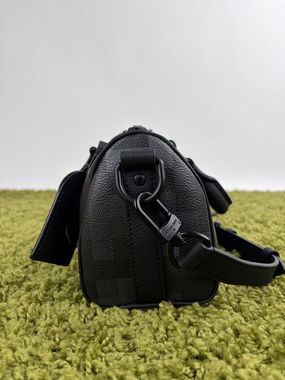 Borsa Louis Vuitton Keepall Bandoulière 25 Nera