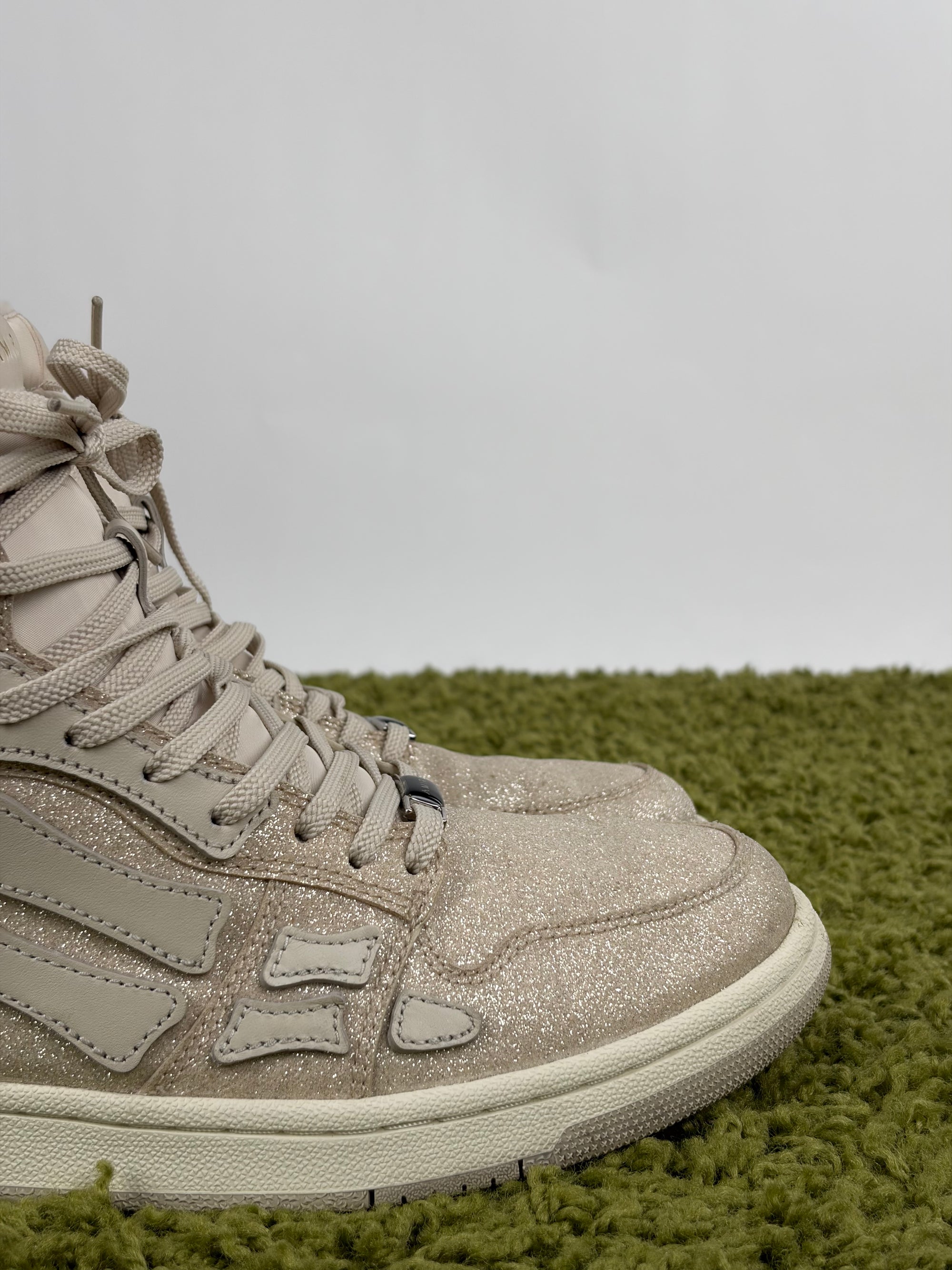 Amiri skeleton Size 42 bianche e oro