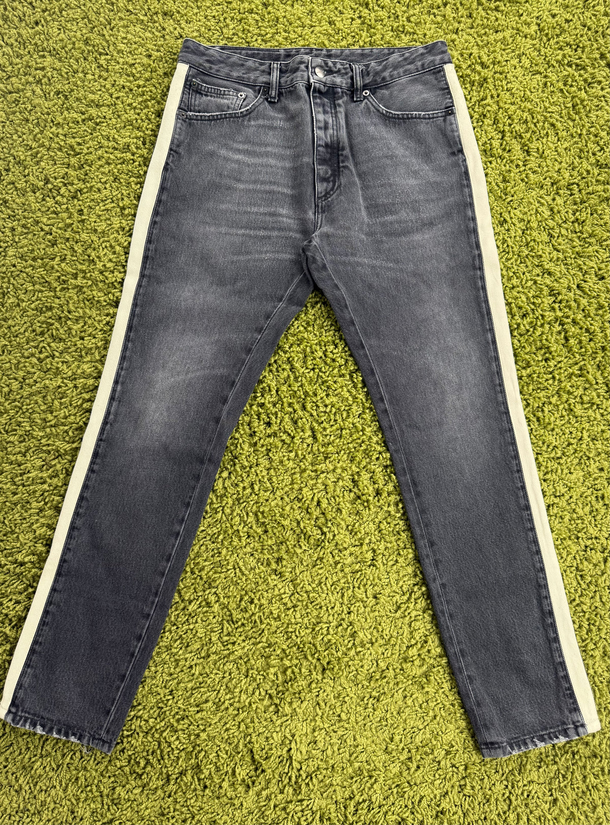 Completo Palm Angels In Denim Nero Giacca S Jeans M