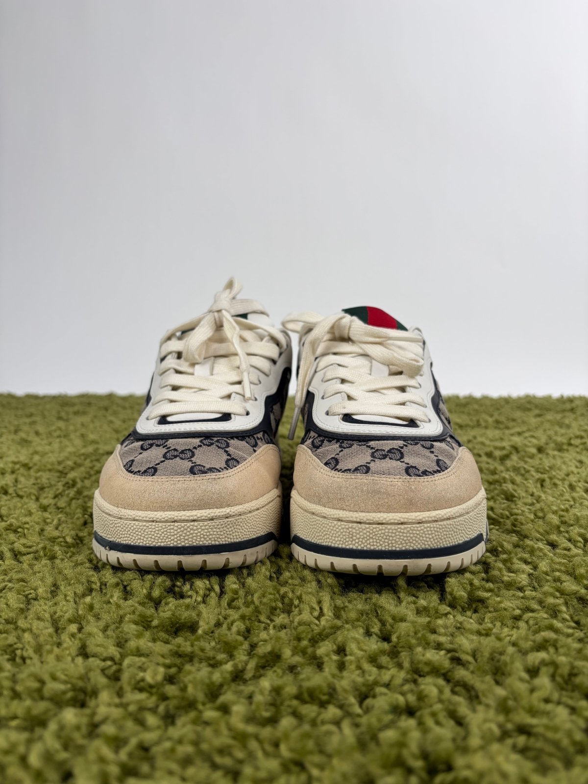 Gucci Re-Web Sneaker Beige 6.5 - Second Hand Di Fiore