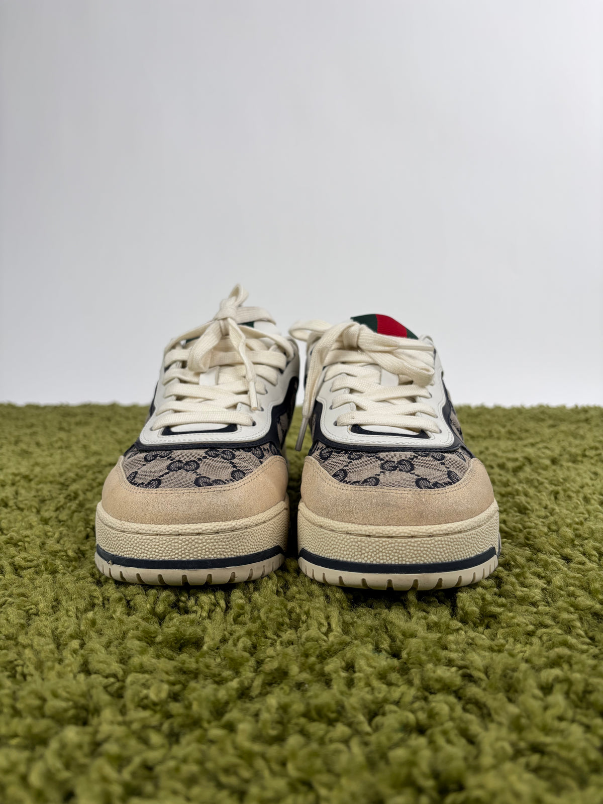 Gucci Re-Web Sneaker Beige 6.5