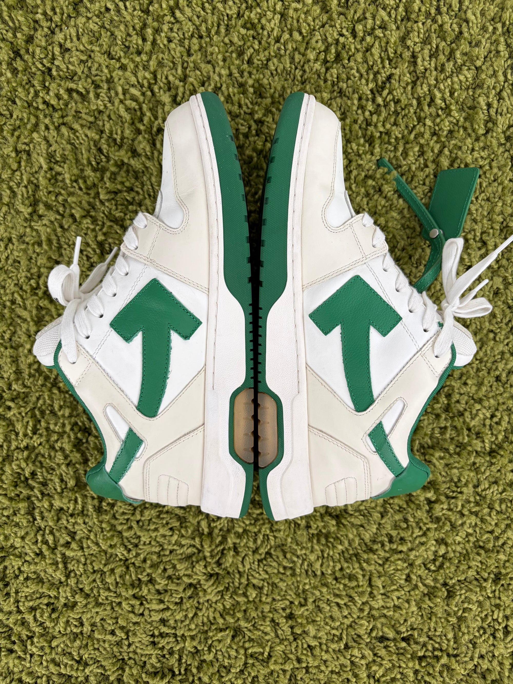 Off white Size 43 bianche e verdi