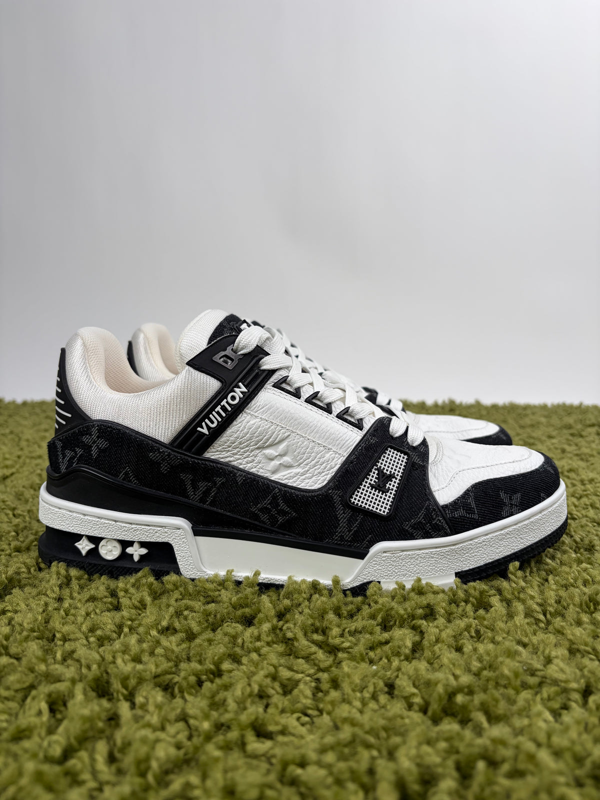 Louis Vuitton Trainer Denim Nera 6