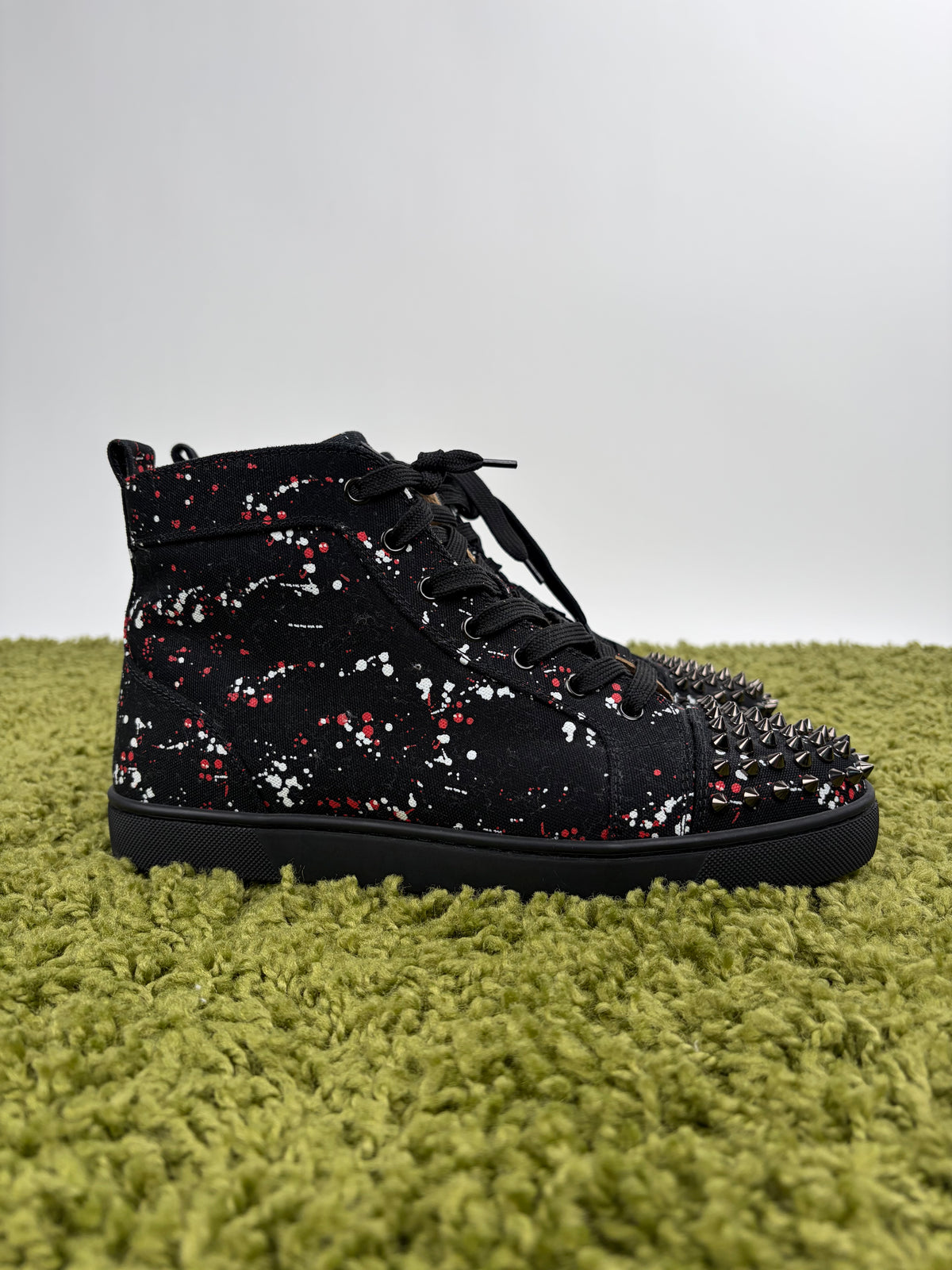 Christian Louboutin Spikes High Nera Multicolor 41