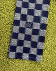 Pantalone Louis Vuitton damier 50 blu