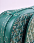 Borsa Goyard Belvedere PM in tela Goyardine Verde