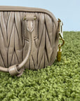 Borsa Arcadie Nappa Miu Miu Beige