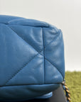 Borsa Chanel 19 Trapuntata in Pelle Azzurra