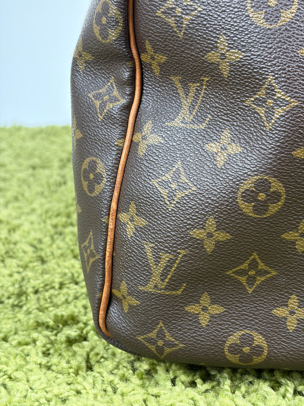 Borsone da viaggio Keepal Louis Vuitton Marrone