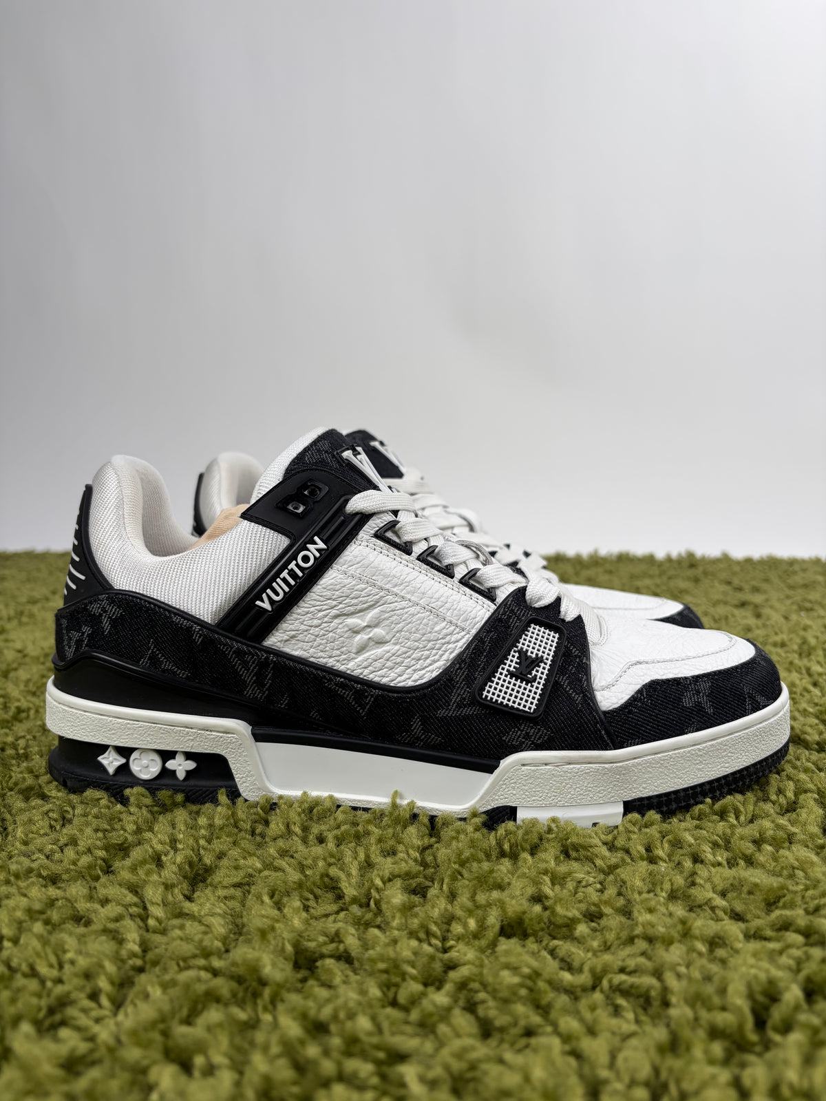 Louis Vuitton Trainer in Denim Nera 6