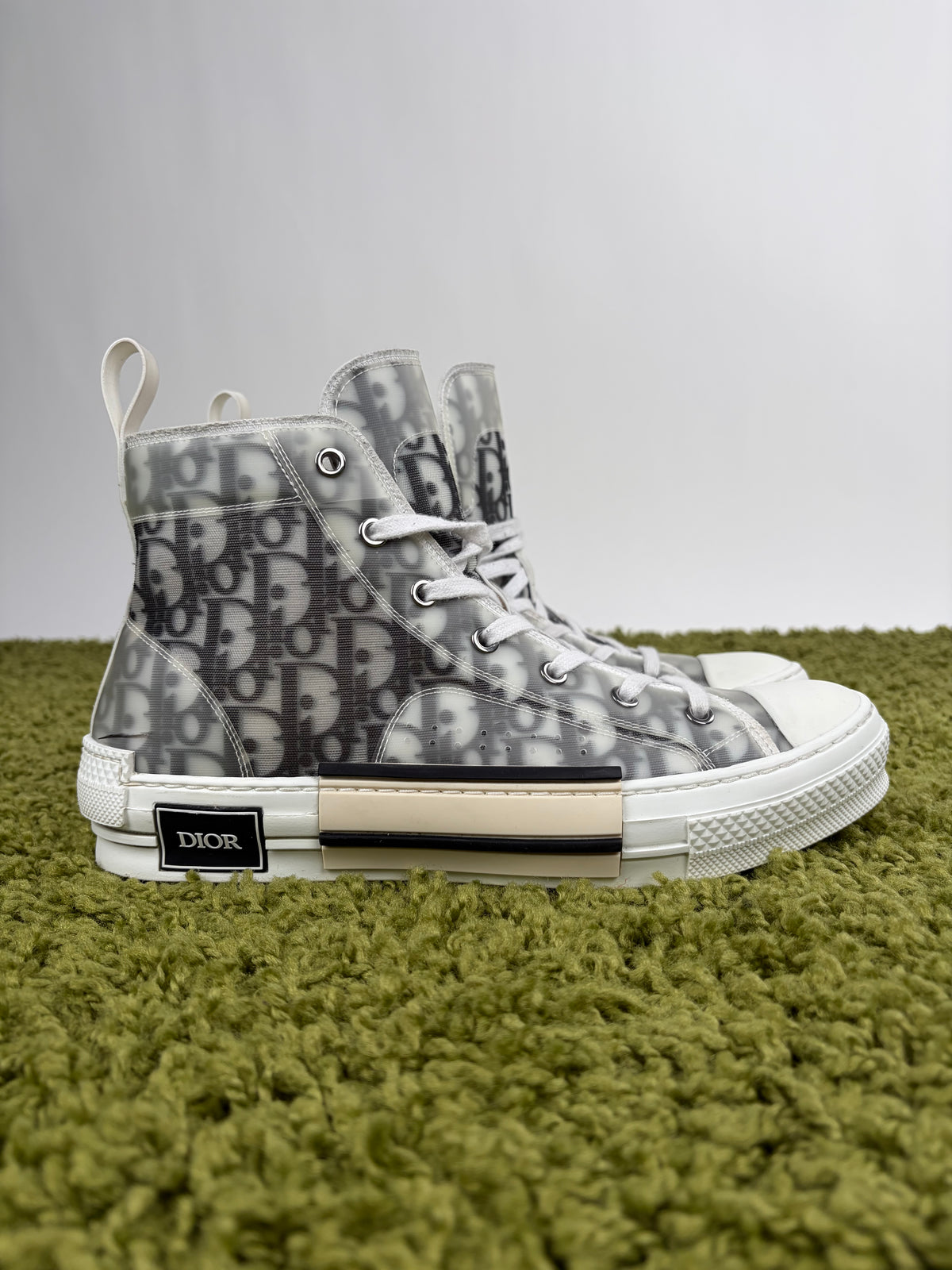 Christian Dior High B23 League Bianco Nero 42