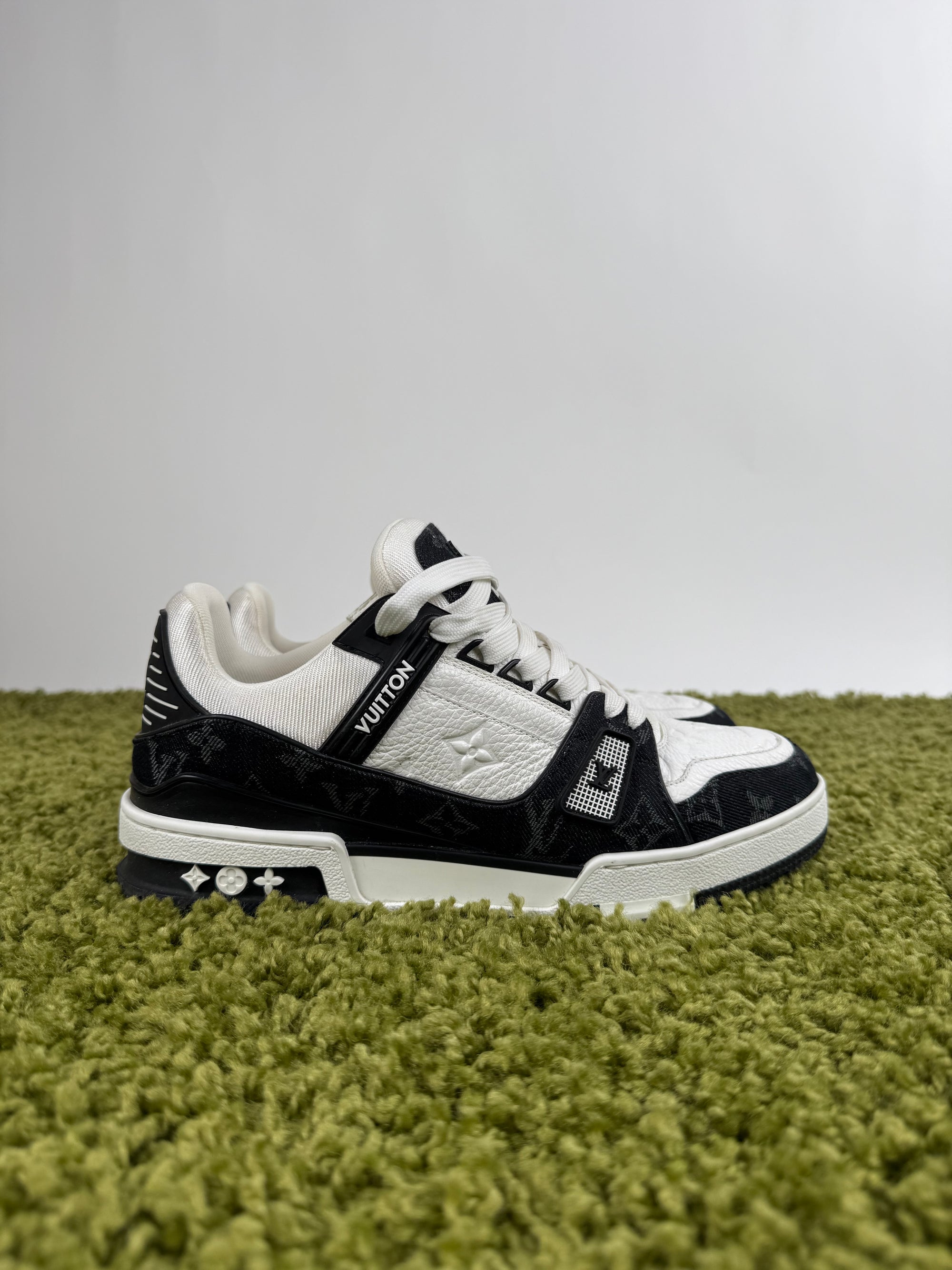 Louis Vuitton Trainer In denim Nere 7