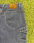 Jeans Louis Vuitton Monogram Grigio 34