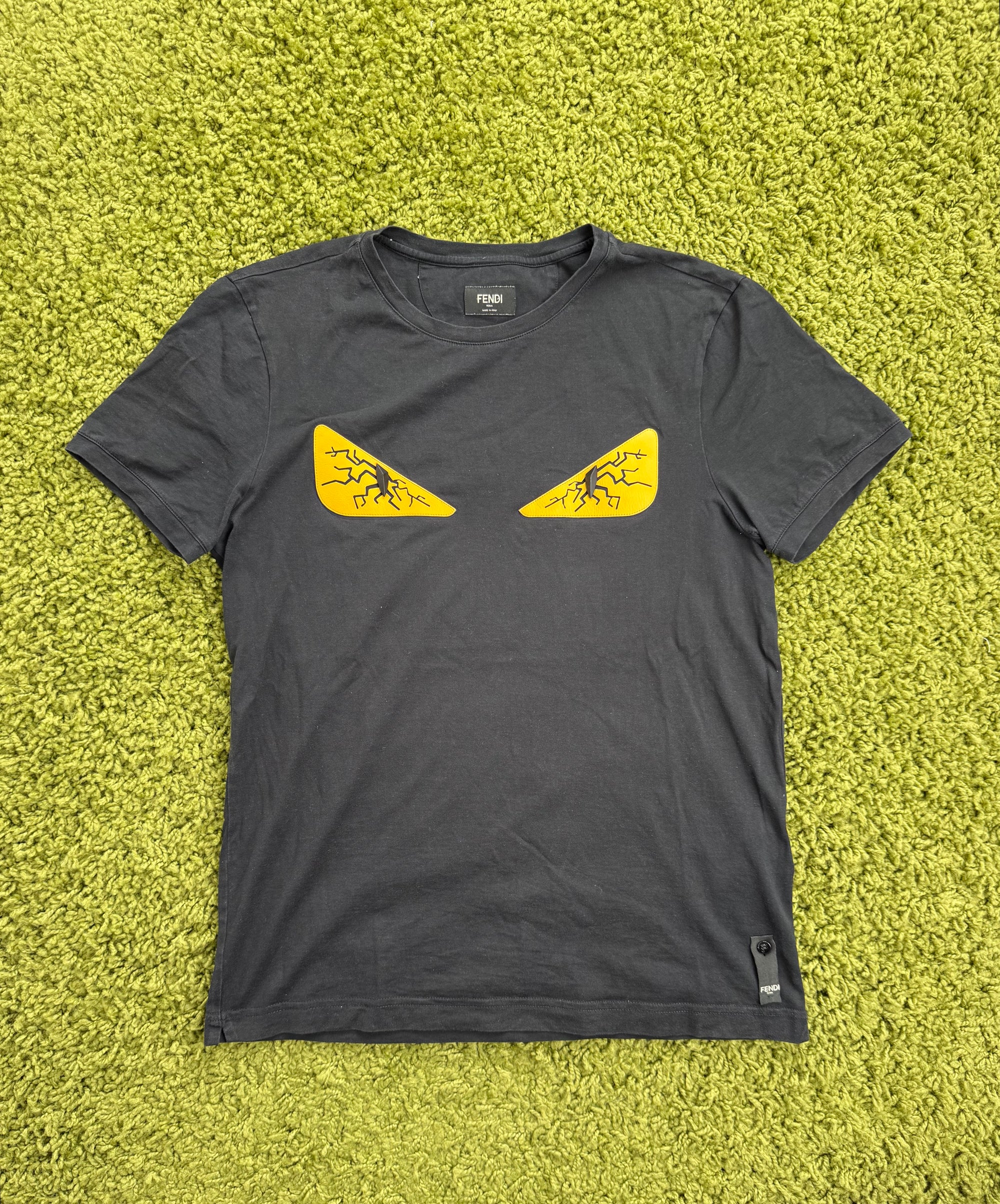 T-Shirt Fendi Monster Eyes Nero S