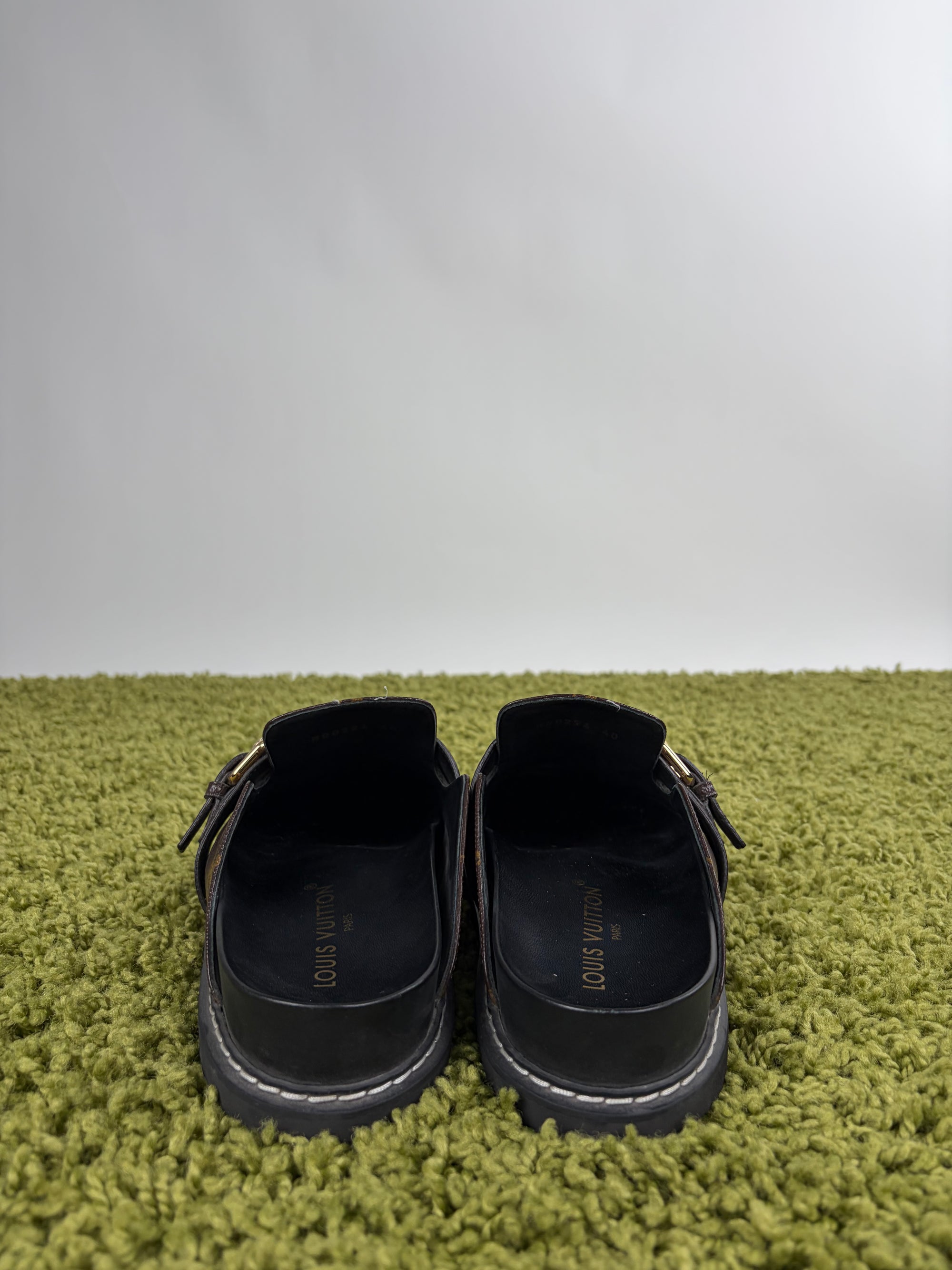 Sandali Louis Vuitton Size 40 marroni e neri