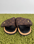 Mule Bassa Pule Pillow Louis Vuitton Marrone 40