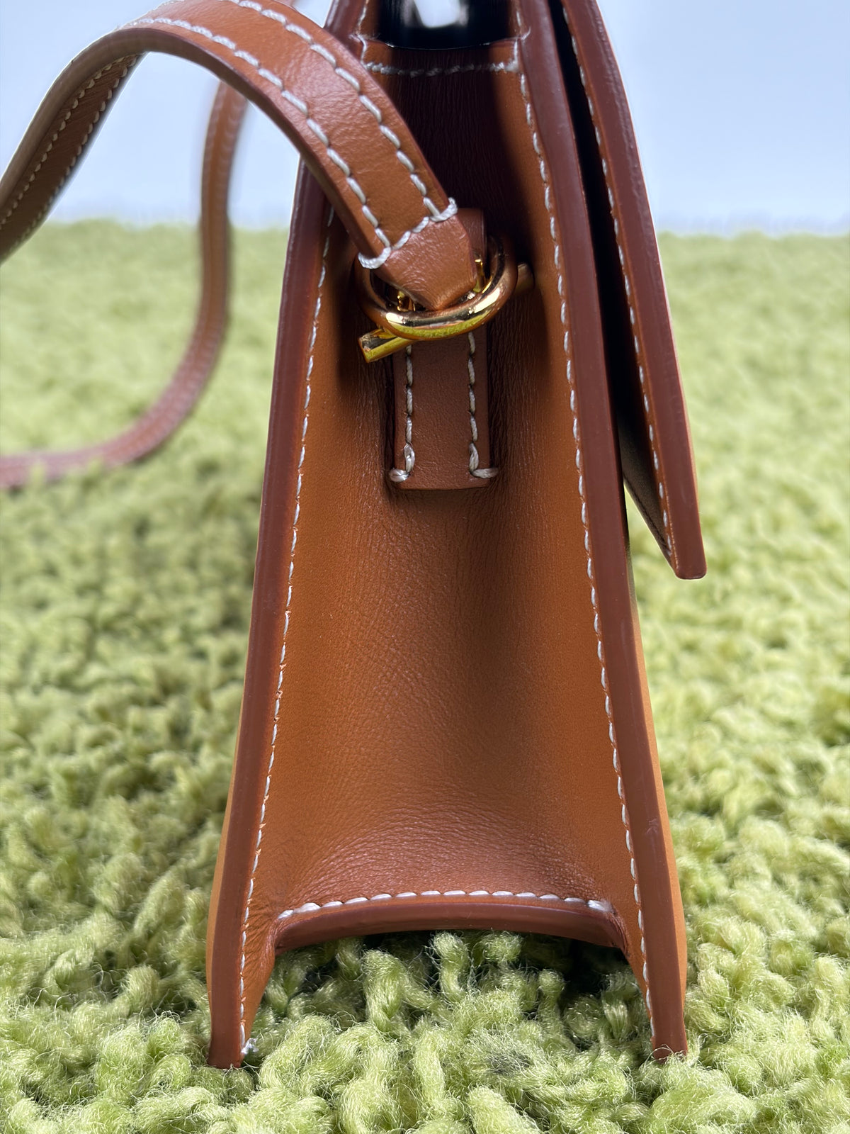 Borsa Jacquemus Le Bambino Long Marrone