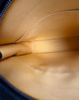 Pochette Goyard Jouvence MM in tela Goyardine Nera