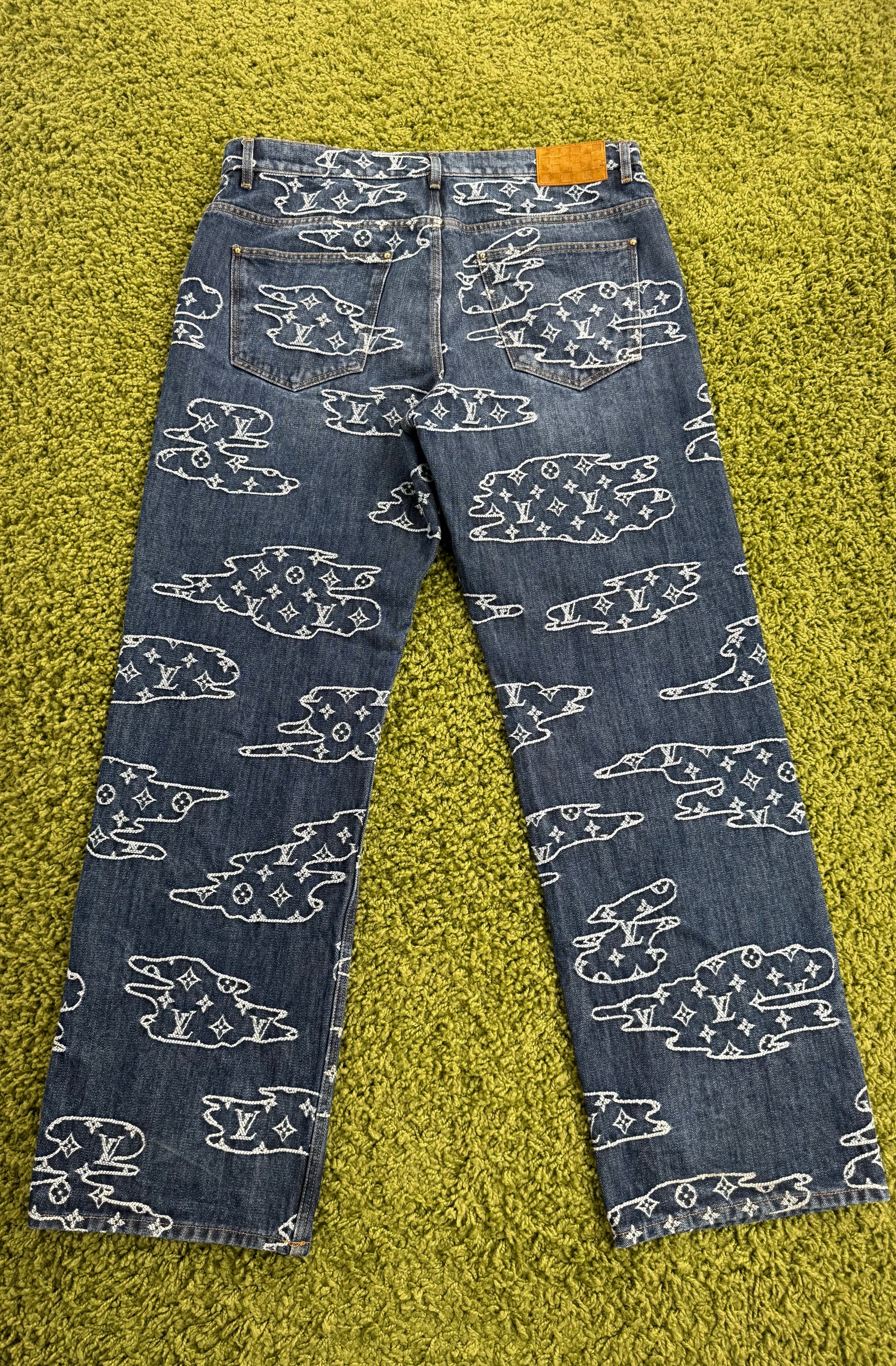 Monogram Cloud Skate Jeans Louis Vuitton 36