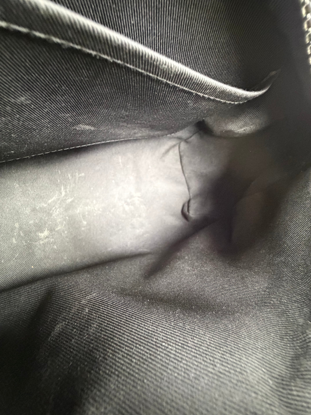 Borsa Keepall Bandoulière 25 Monogram Louis Vuitton Nero