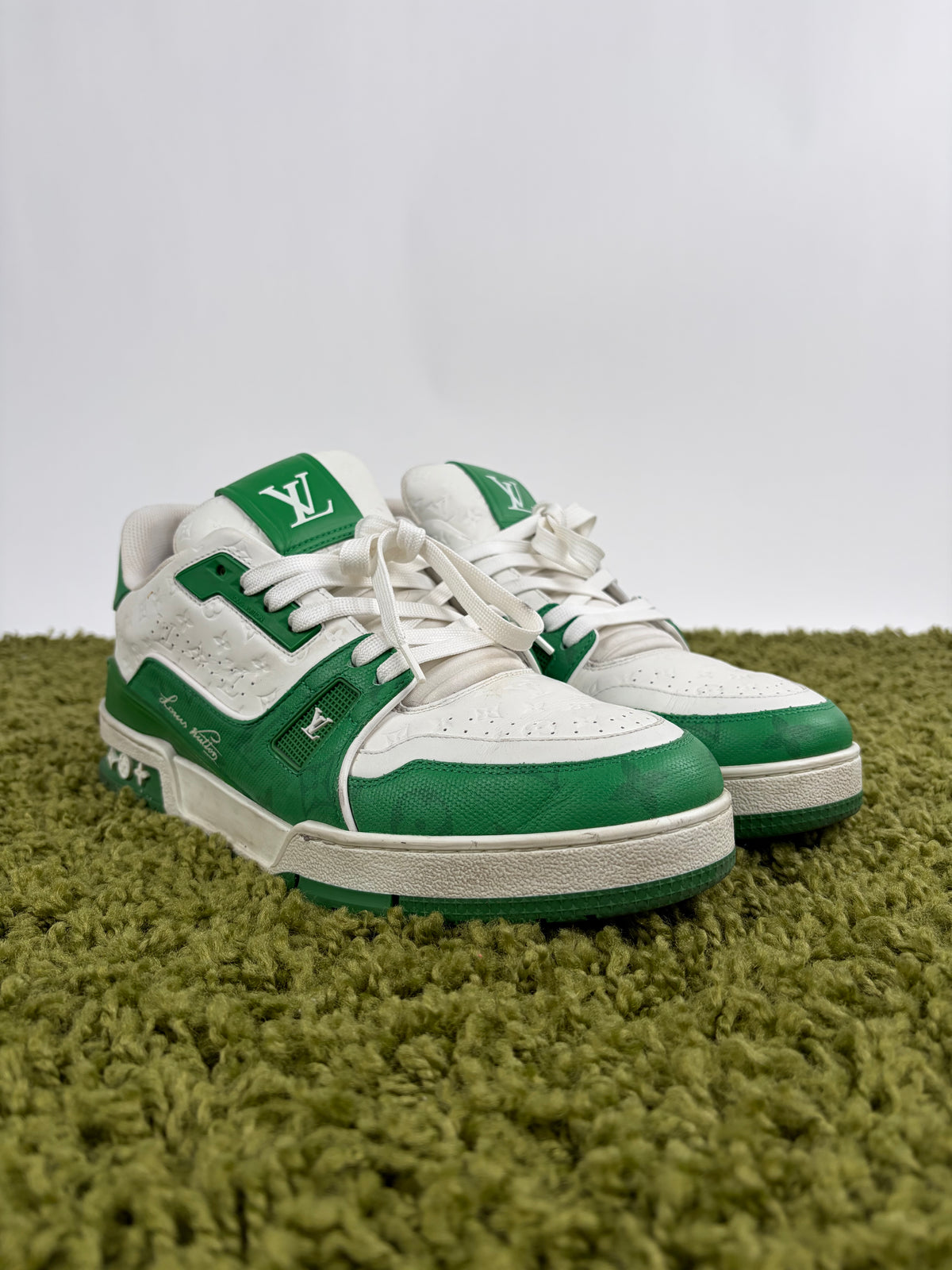 Louis Vuitton Trainer Verde 8
