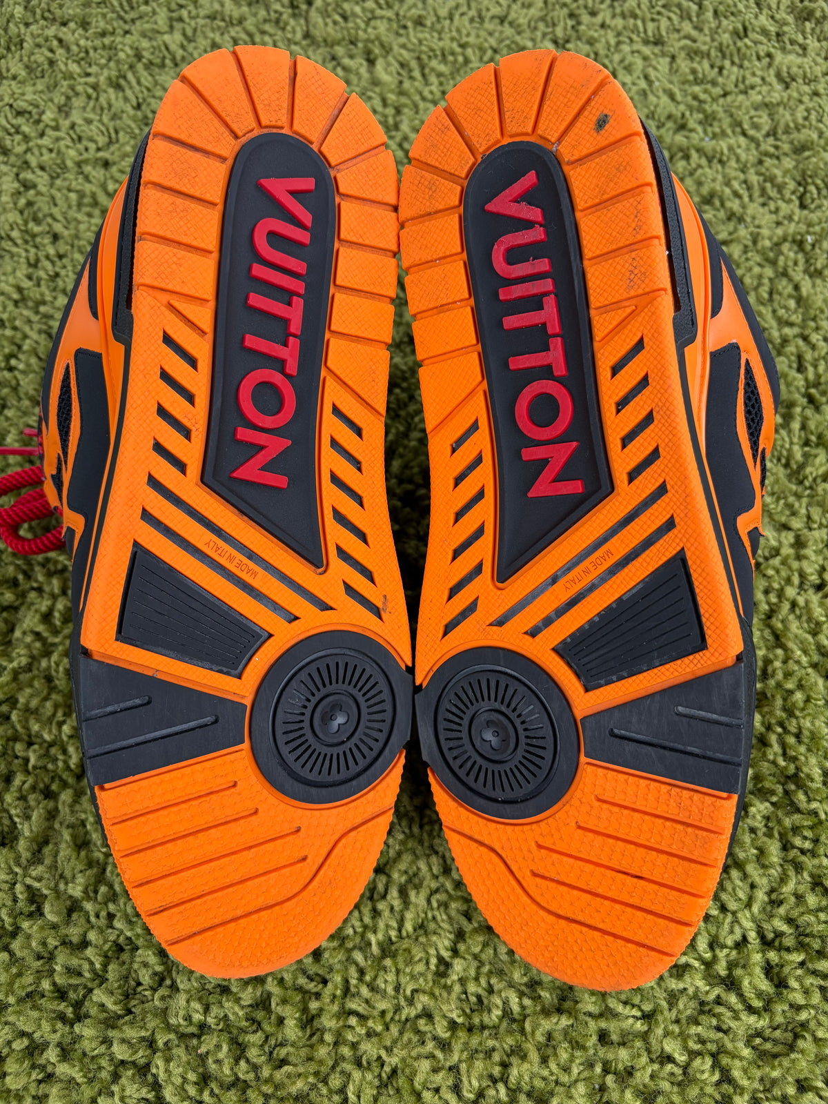 Louis Vuitton Skate Arancione 8.5