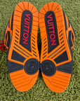Louis Vuitton Skate Arancione 8.5
