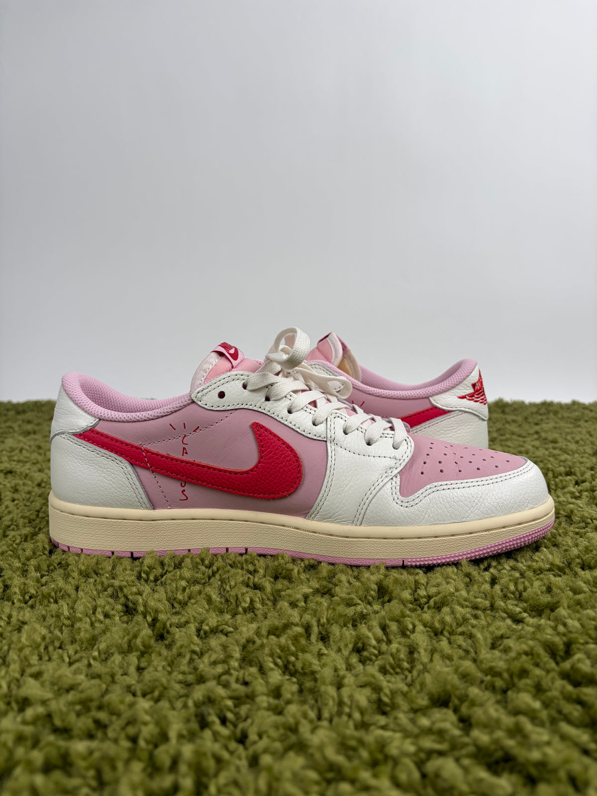 Nike Air Jordan 1 Low X Cactus Jack Travis Scott Rosa Multicolor 43