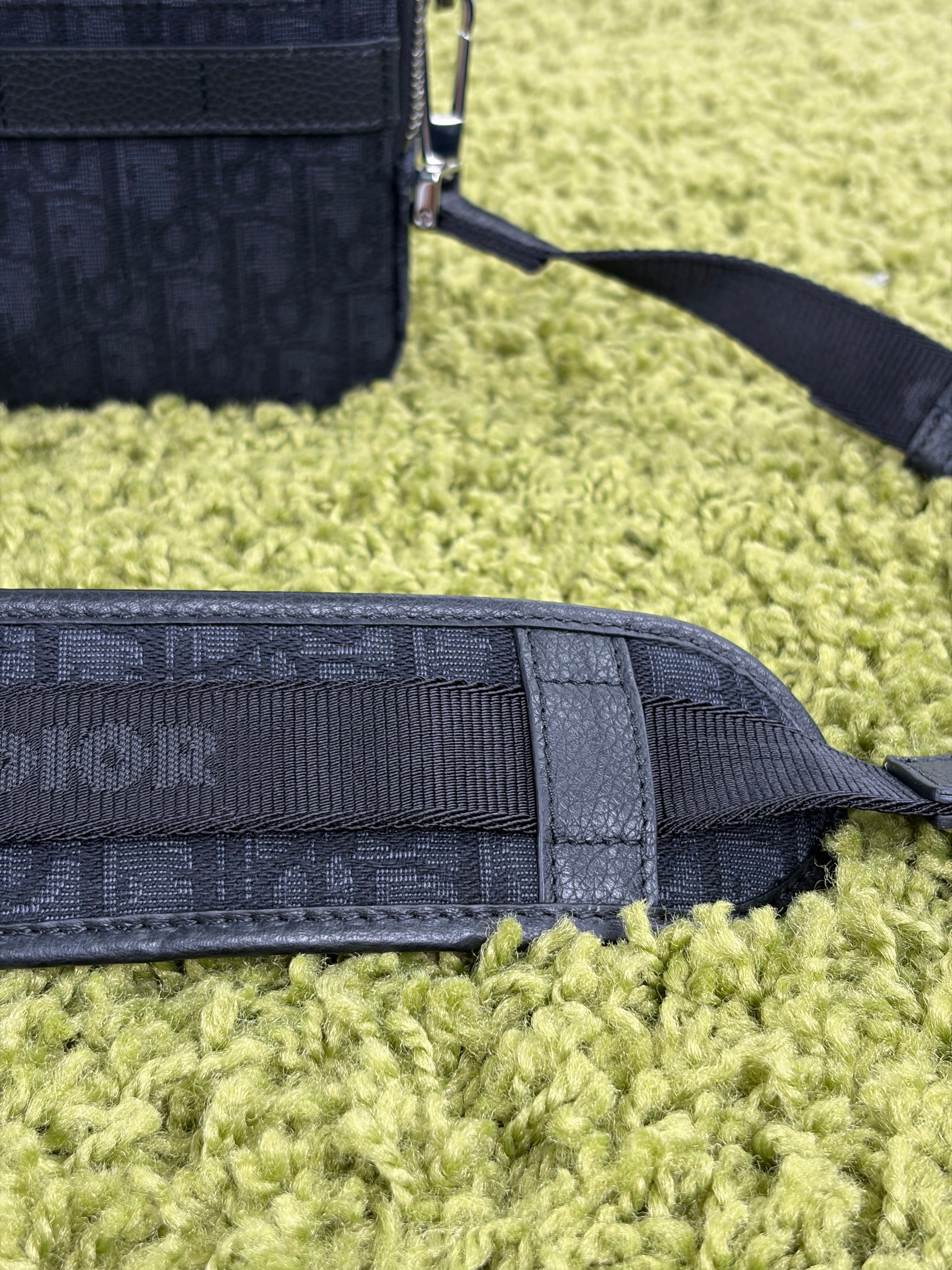 Borsello Dior monogram nero
