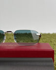 Occhiali da sole Cartier Decor C Azzurro