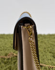 Pochette Louis Vuitton Mylockme Chain Azzurro