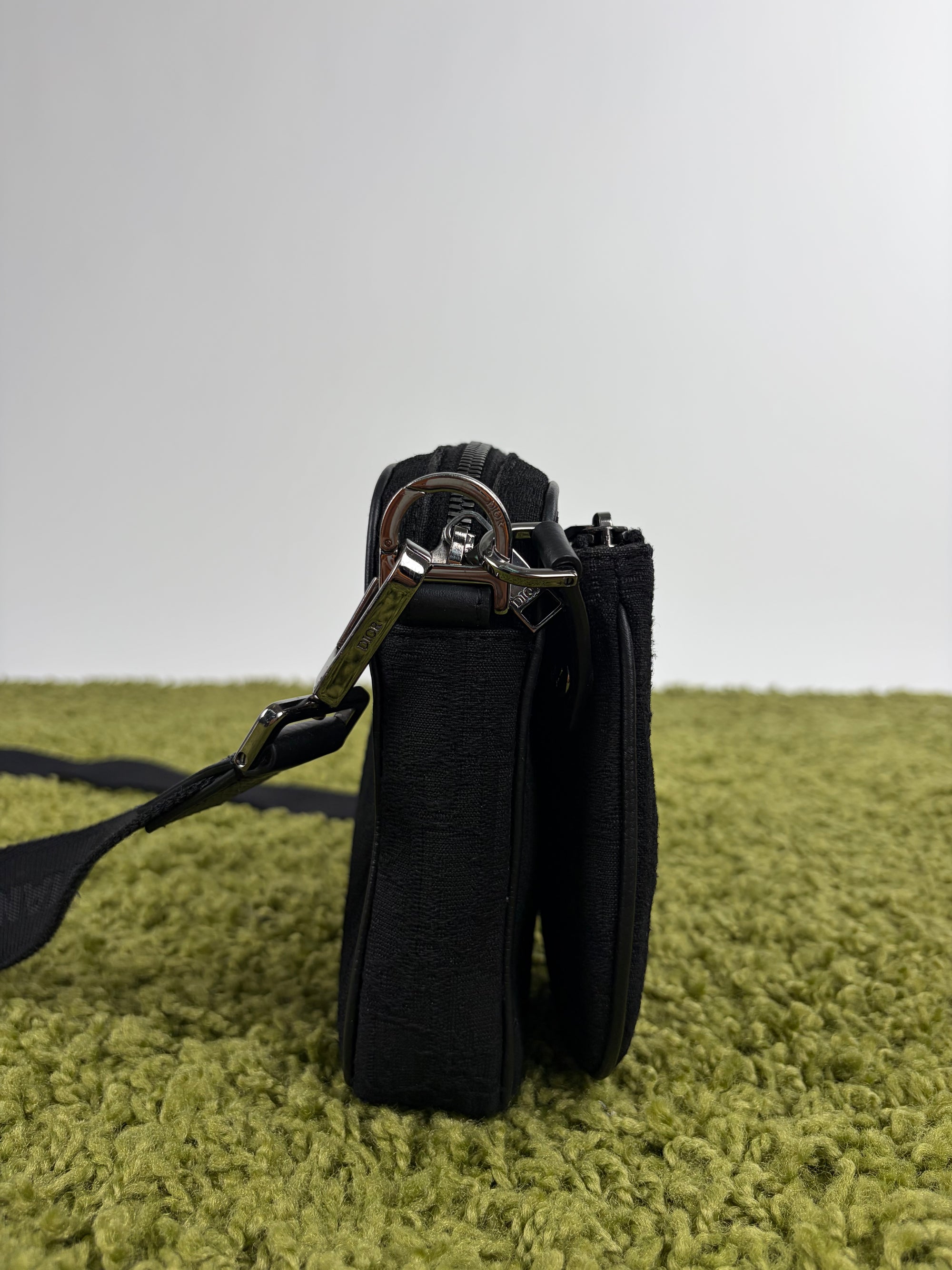 Borsello Dior monogram nero