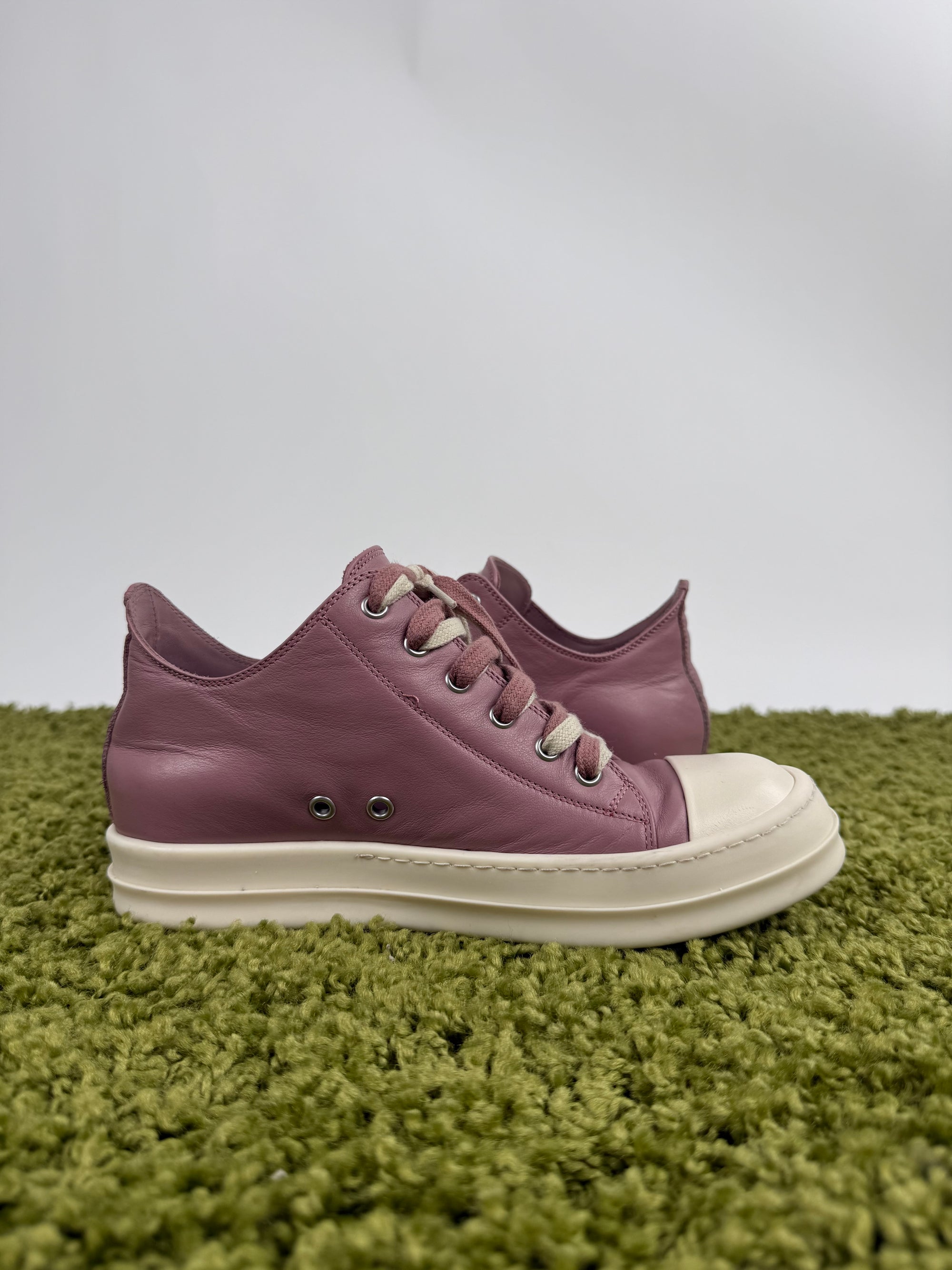 Rick Owens Low Sneaker in pelle 37