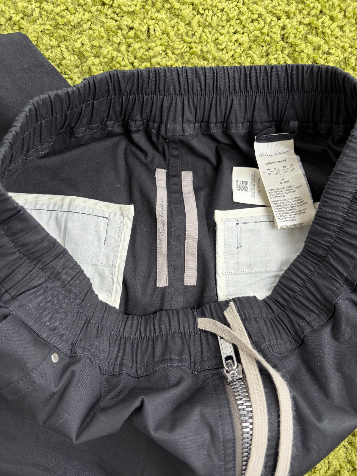 Pantalone Double Cargo Rick Owens Jumbo Belas DRKSHDW Nero 50