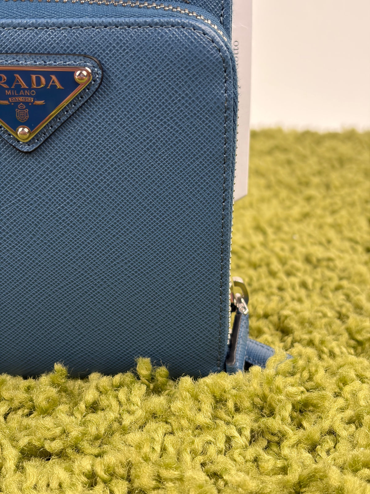 Borsa a tracolla Prada Smartphone Case Blu