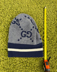 Cappello Gucci GG Knit in cashmere Grigio Multicolor M