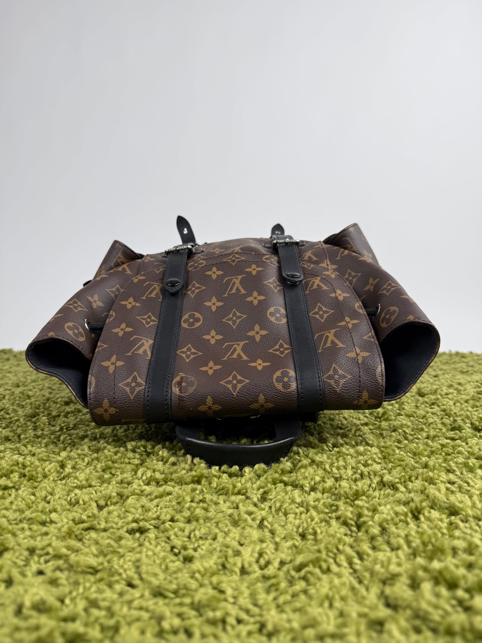 Zaino Christopher Monogram Louis Vuitton Marrone