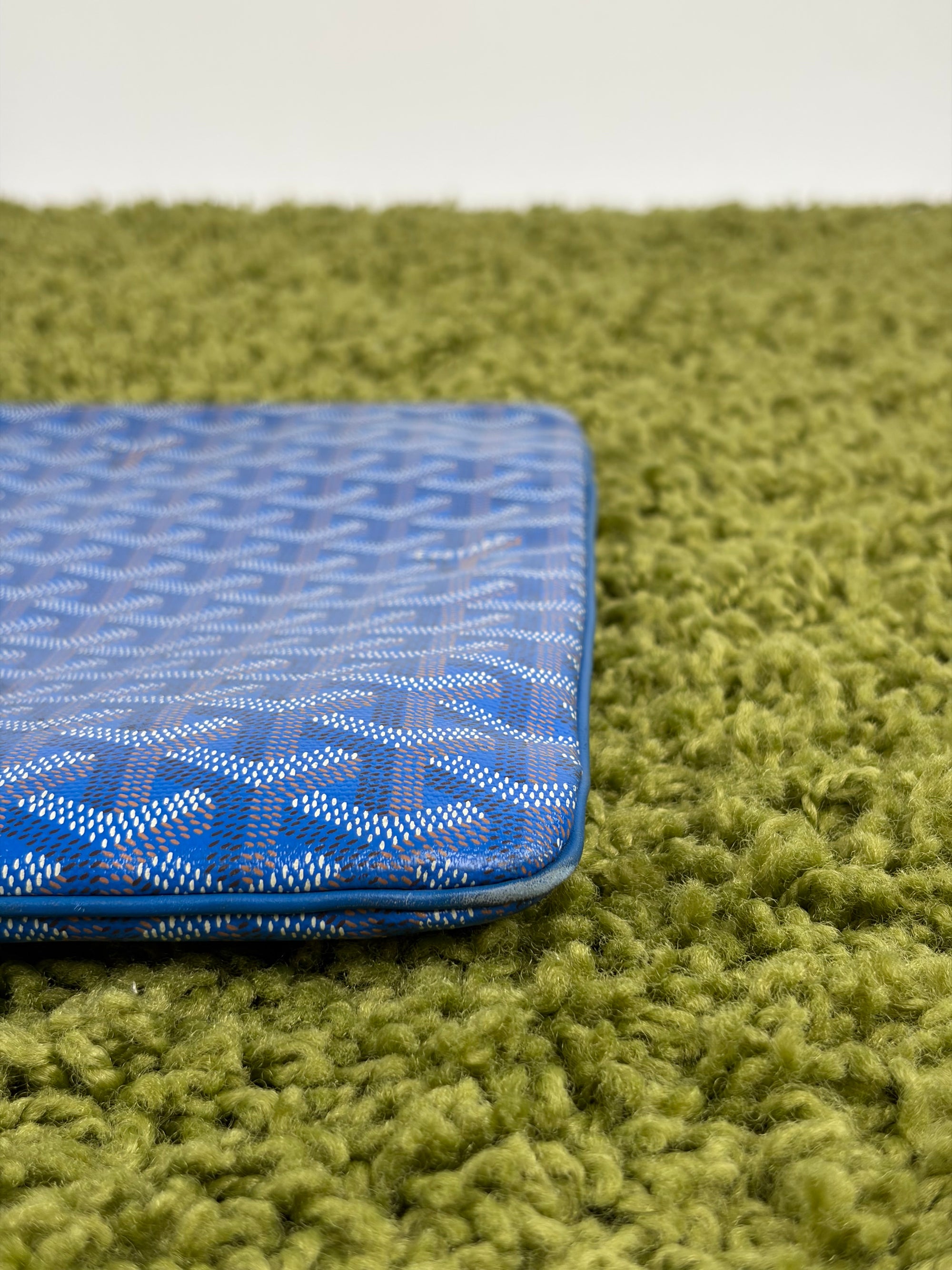Pochette Goyard blu