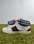 Gucci Ace Stripe High Bianche 9.5