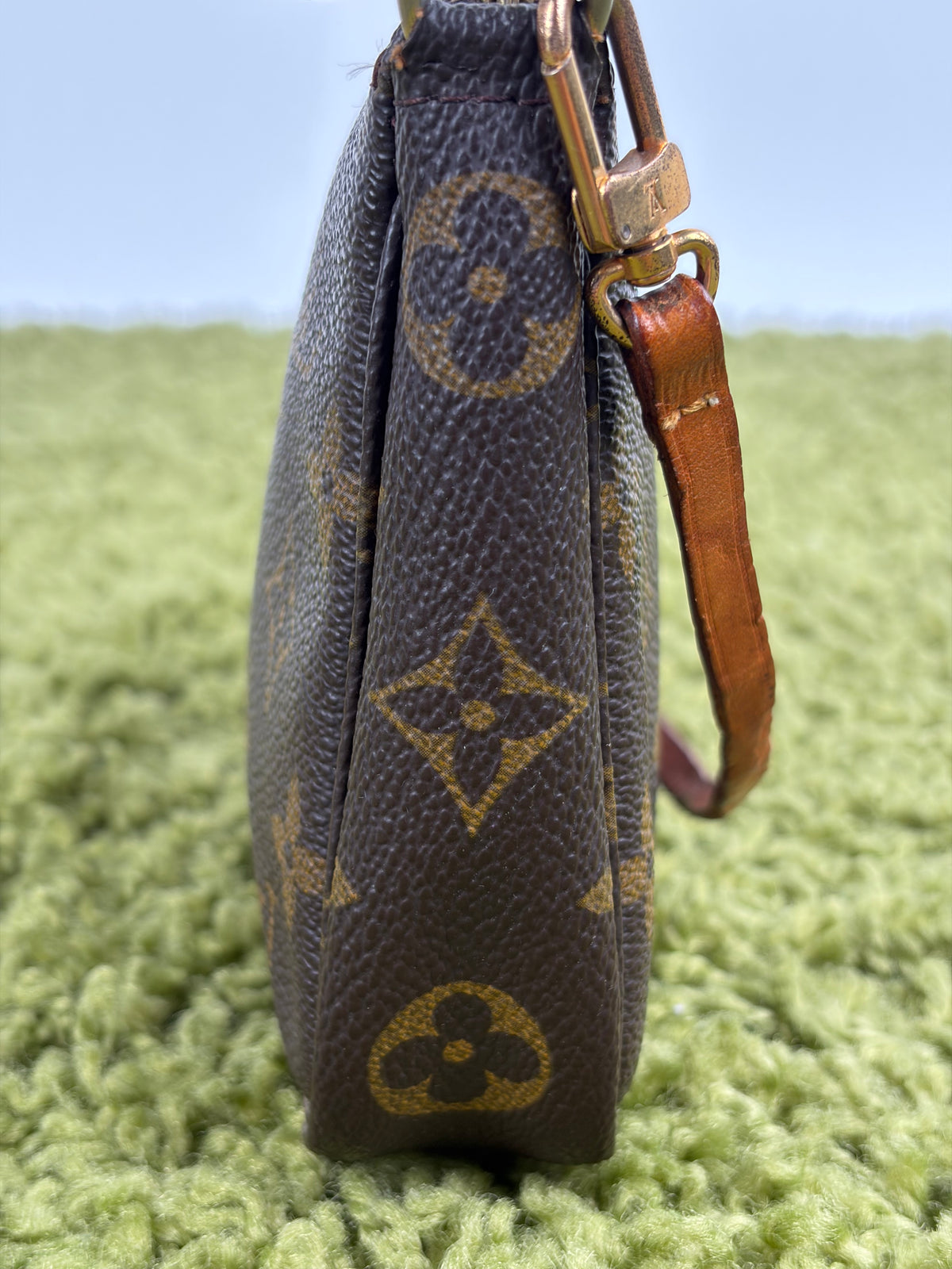 Pochette Louis Vuitton Monogram Accessories Marrone