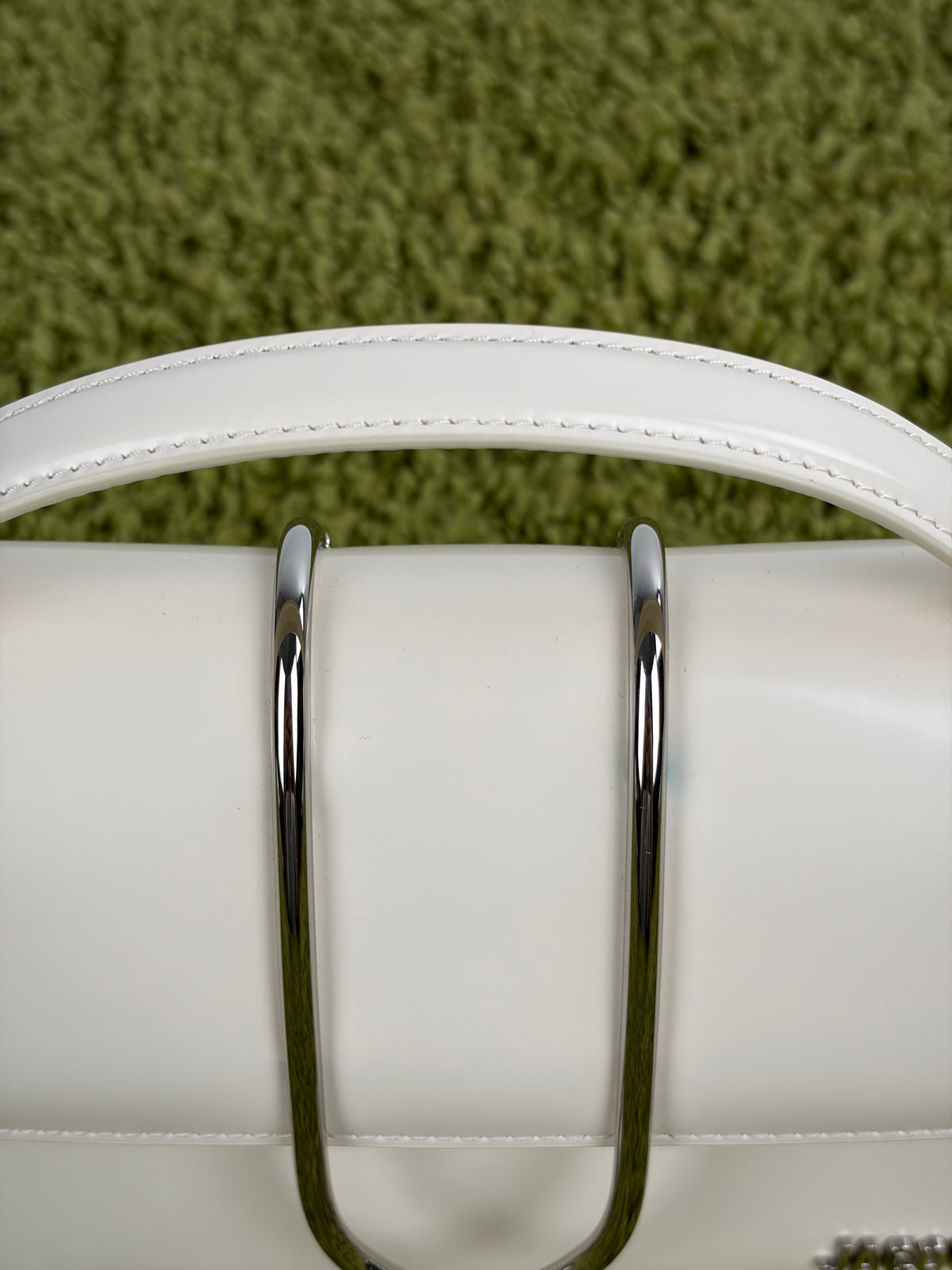 Borsa Jacquemus La Grande Bambino Avorio