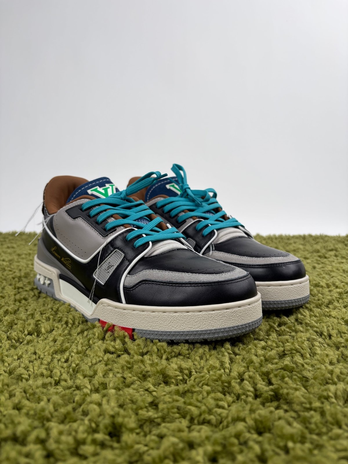 Louis Vuitton Trainer Nera Multicolor 8 - Second Hand Di Fiore