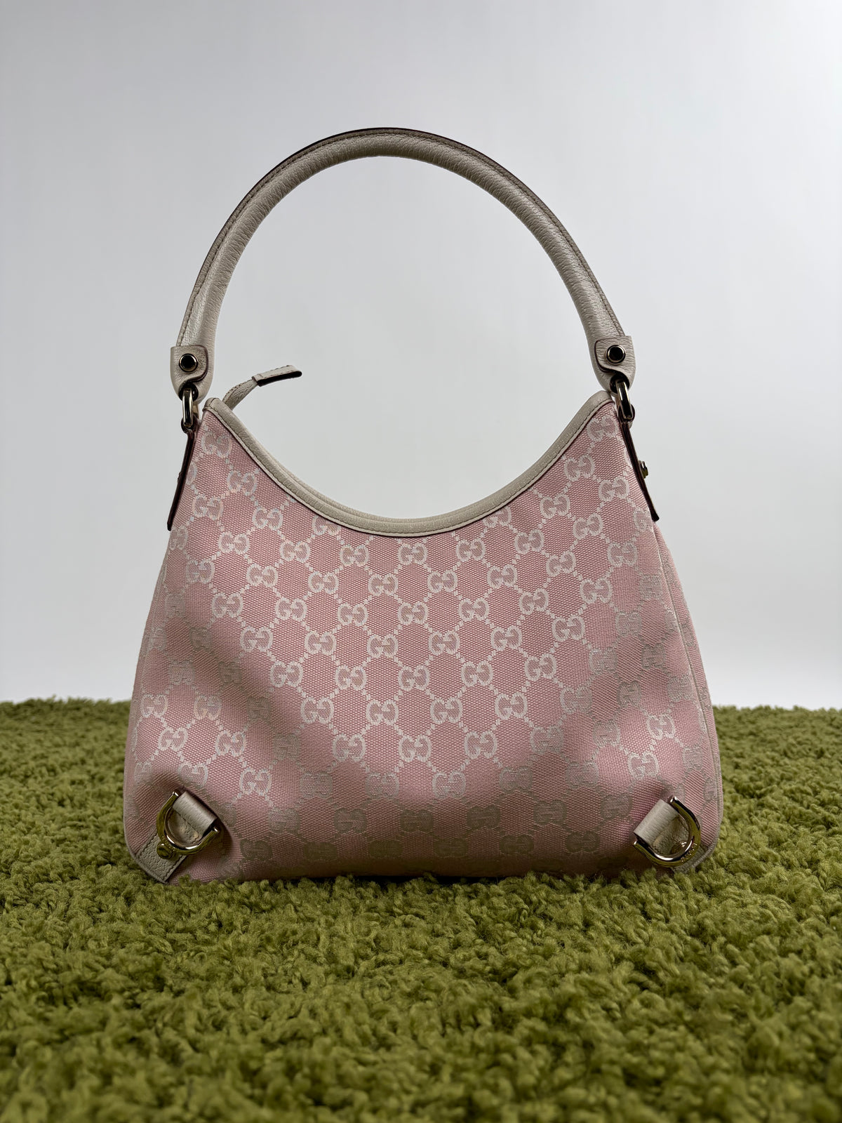 Borsa Gucci Abbey D-Ring Hobo Rosa