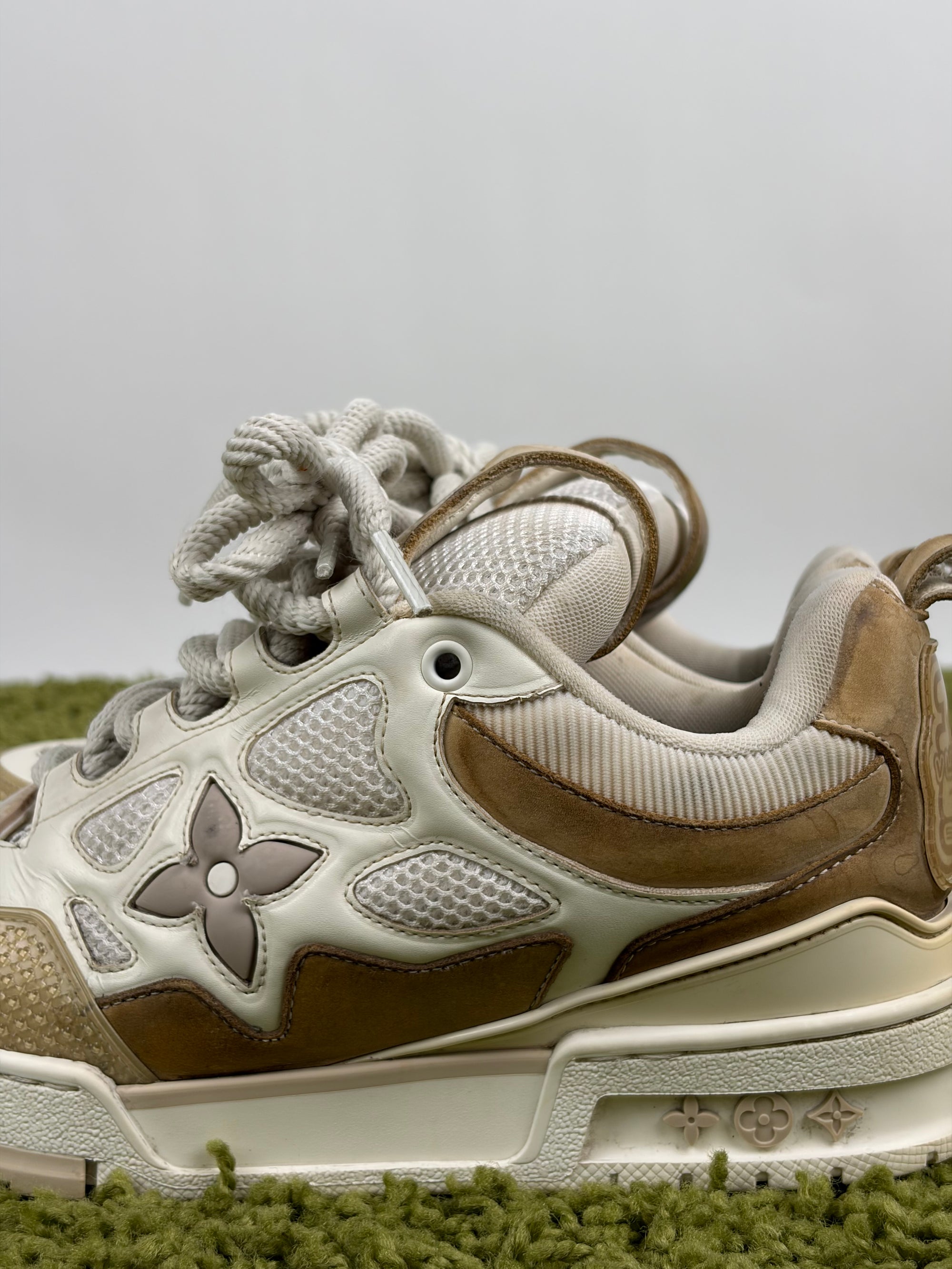 Louis Vuitton Skate Size 39 calza 40 beige e baicna