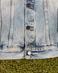 Giacca In Denim Palm Angels M